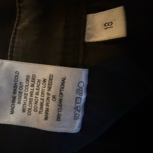 Vermet Button Fly Straight leg jeans Vermet Size 18 - Picture 12 of 13